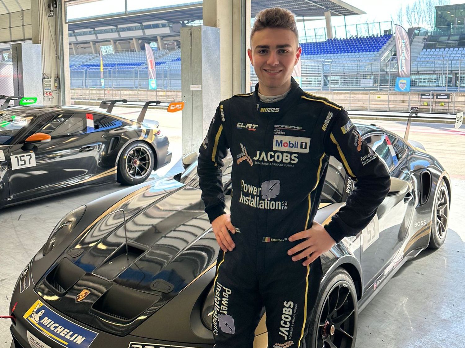 Benjamin Paque aussi en Porsche Mobil 1 Supercup !