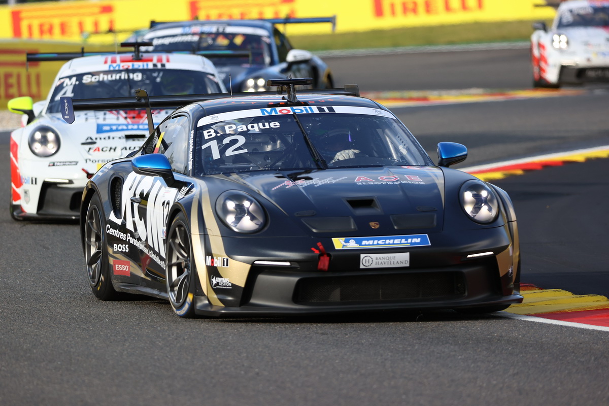 Porsche Supercup Spa: eerste zege voor voor Schuring, Paque op rookie-podium