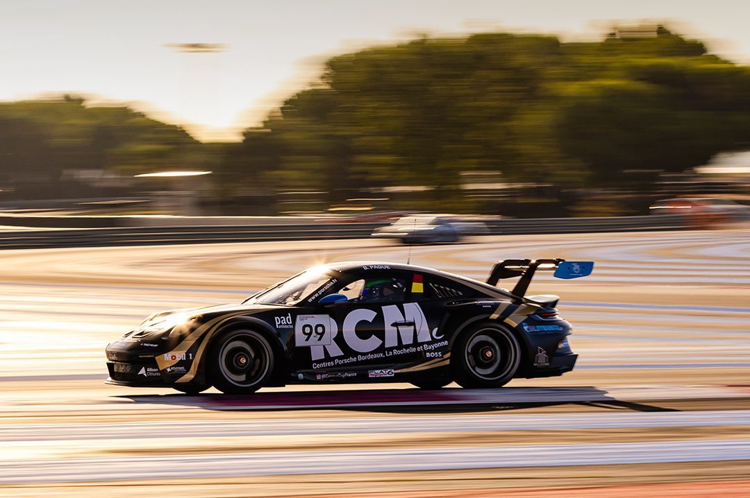 Benjamin Paque champion Rookies de la Porsche Carrera Cup France