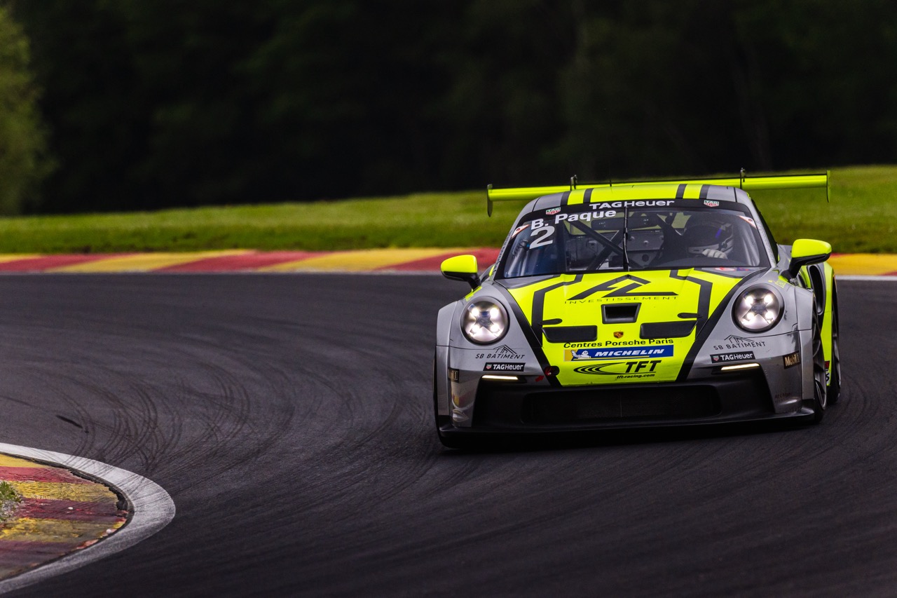 Carrera Cup France Spa : première ligne pour Benjamin Paque