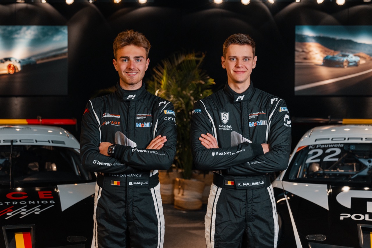 Carrera Cup Benelux 2024: Benjamin Paque en Kobe Pauwels in de kleuren van D’Ieteren Luxury Performance