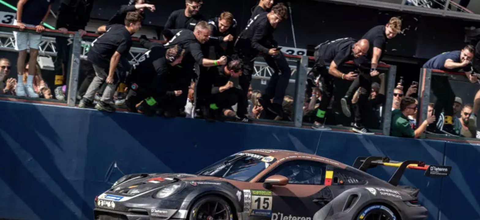 Porsche Endurance Trophy: D’Iteren Luxury Performance behaalt twintigste zege voor Porsche in 24 Hours of Zolder