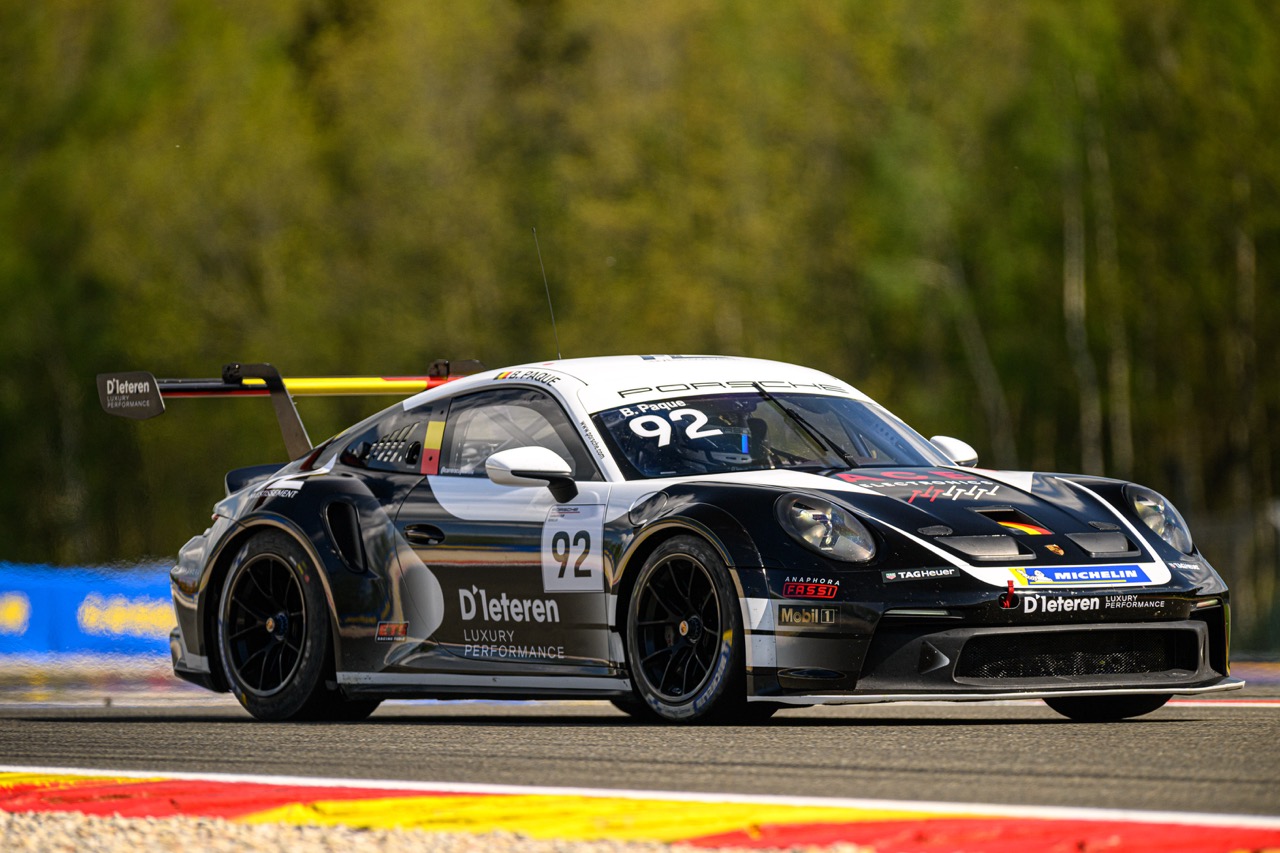 Porsche Carrera Cup Benelux Spa: Paque dominant naar de zege