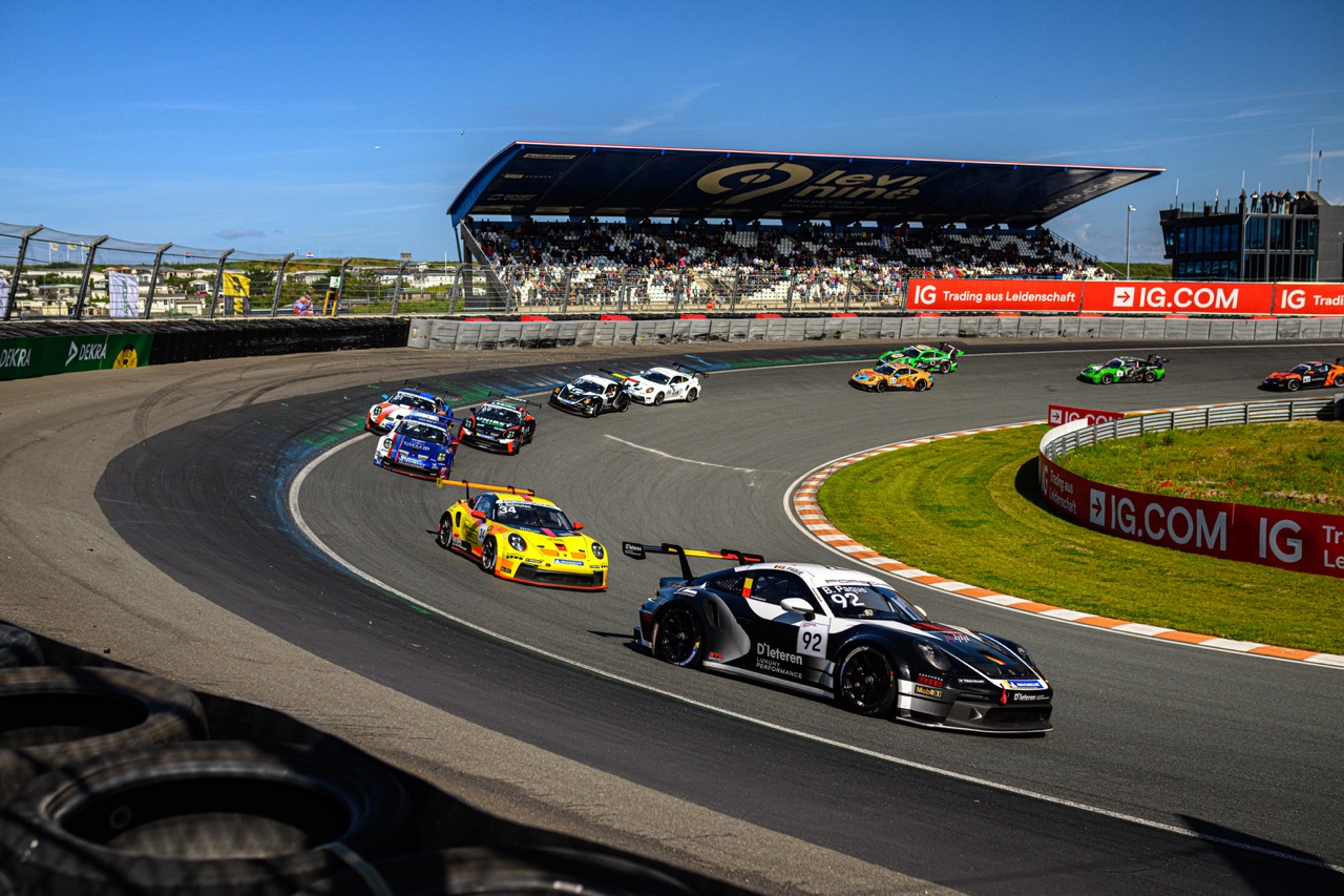 Porsche Carrera Cup Zandvoort: Dirk Schouten (Q1 Trackracing) en Benjamin Paque (D’Ieteren Luxury Performance) verdelen opnieuw de zeges