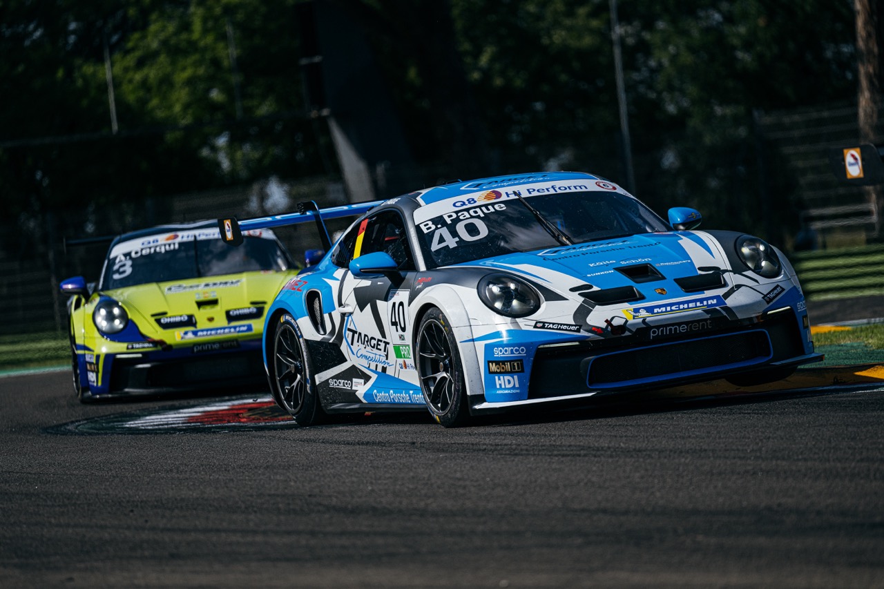 D’emblée le top 5 en Porsche Carrera Cup Italia pour Benjamin Paque